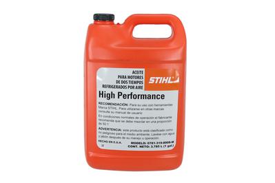 Aceite de 2 tiempos Stihl 07813198908 alto rendimiento de 3785 ml