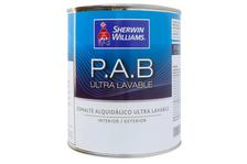 05303010 Pintura ultra lavable pab sherwin williams c62wj01 blanco brillante 946ml