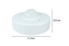 Sensor de movimiento para techo, alcance 10 m, Volteck, Sensores De  Movimiento, 46599