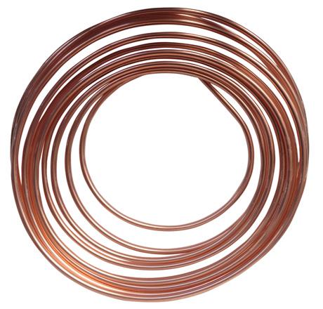 17400300 Tubo cobre flexible de uso general iusa 308799 de 5/8 pulg o 15.88 mm longitud 18.29 mts